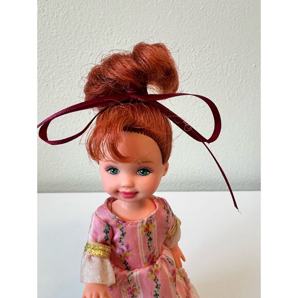 Vintage Mattel Barbie Little Sister Doll Pink Party Dress 1994 - Picture 4 of 7